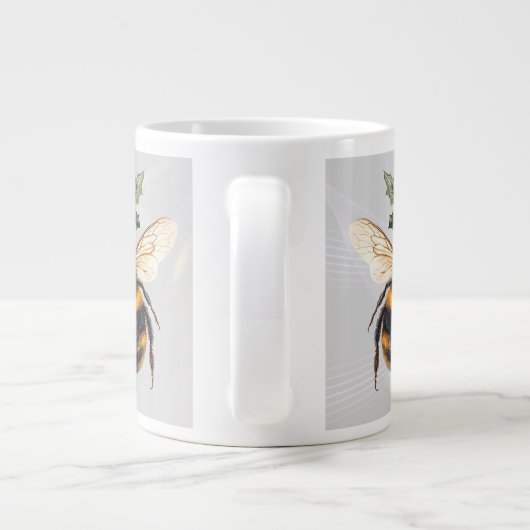 May Your Christmas BEE Filled With Joy Jumbo-Tasse (Rückseite)