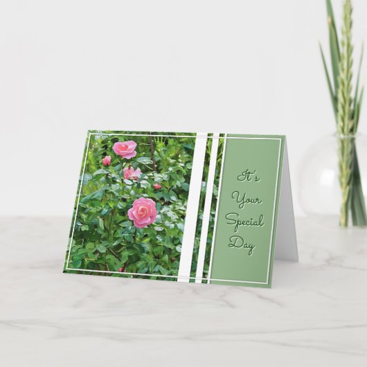 May Your Heart Be Full - Birthday Card Karte (Vorderseite)