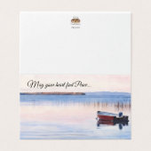 May Your Heart Find Peace/Sympathy Thinking of You (Außenseite Aufgefaltet)