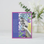 Maya Angelou Postcard Postkarte (Stehend Vorderseite)