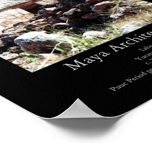 Maya Architecture - Labna Poster (Ecke)