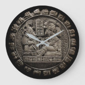 Maya Art Große Wanduhr (Vorderseite)