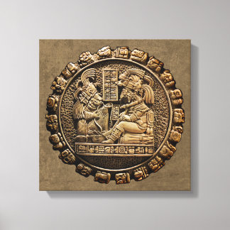 Maya Art Leinwanddruck