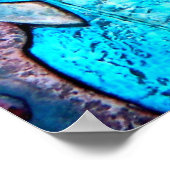 Maya Aztec Indianer Hohepriester Mexikanisches Art Poster (Ecke)