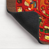 Maya-Aztec Sakrale Sonnenkalender Kunst Mousepad (Ecke)