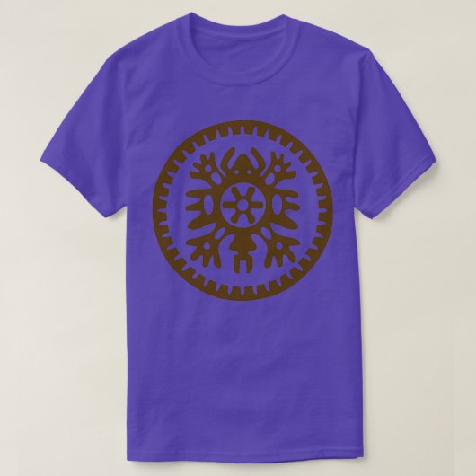Maya-Aztec-Symbole 1 T-Shirt (Design vorne)