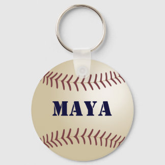 Maya Baseball Keychain Schlüsselanhänger