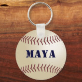 Maya Baseball Keychain Schlüsselanhänger (Vorderseite)