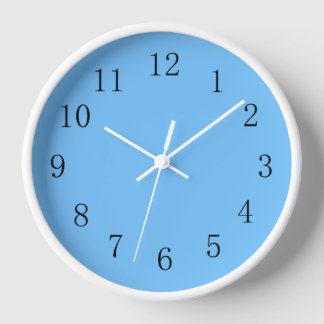 Maya Blue Kitchen Wall Clock Wanduhr