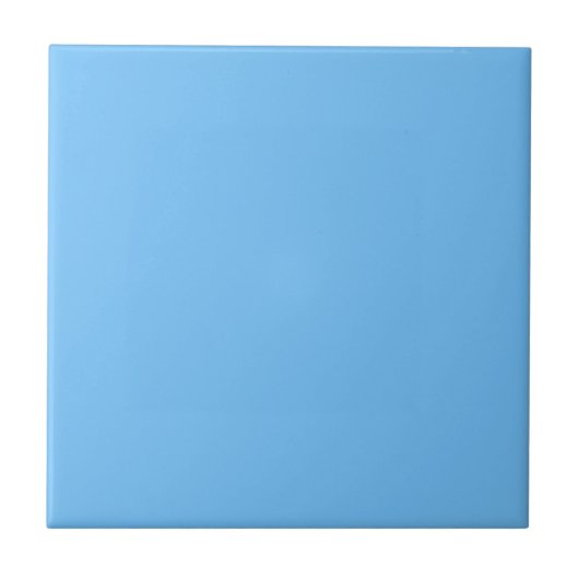 Maya Blue Solid Color Fliese (Vorderseite)
