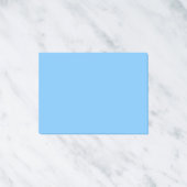 Maya Blue Solid Color Post-it Klebezettel