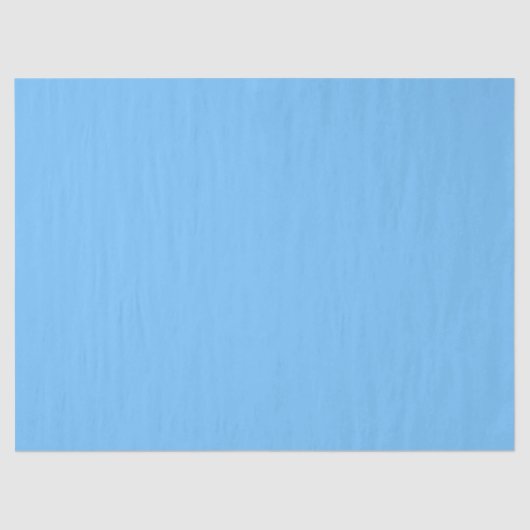 Maya Blue Solid Color Seidenpapier (Vorderseite)