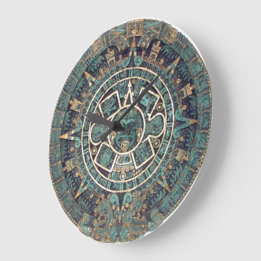 Maya Calendar Clock Große Wanduhr (Winkel)