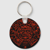 Maya Calendar Image Design Schlüsselanhänger (Vorderseite)