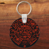 Maya Calendar Image Design Schlüsselanhänger (Vorderseite)