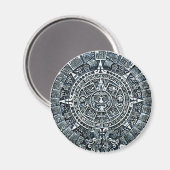 Maya Calendar / Maya Kalender Magnet (Vorderseite/Rückseite)