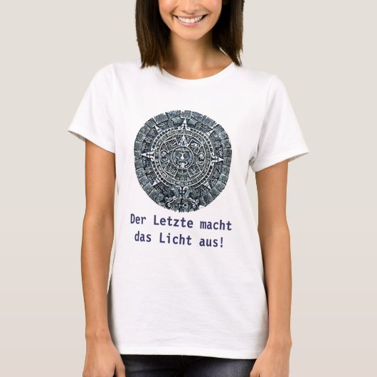Maya Calendar / Maya Kalender T-Shirt (Vorderseite)