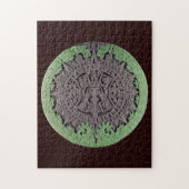 Maya Calendar - Mayan Style Puzzle (Vertikal)