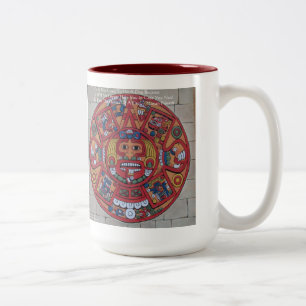 Maya Calendar & Proverb Gifts Cards & T-Shirts Zweifarbige Tasse