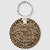 Maya Calendar Schlüsselanhänger (Vorderseite)
