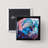 Maya Elf: Missachtung Button (Vorne & Hinten)