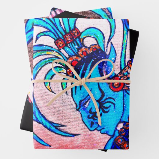 Maya Elf: Missachtung Geschenkpapier Set (Beispiel)