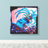 Maya Elf: Missachtung Leinwanddruck (Insitu (Holzboden))