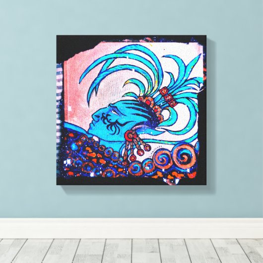 Maya Elf: Missachtung Leinwanddruck (Insitu (Holzboden))