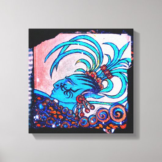 Maya Elf: Missachtung Leinwanddruck (Vorderseite)