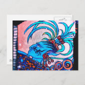 Maya Elf: Missachtung Postkarte (Vorne/Hinten)