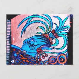 Maya Elf: Missachtung Postkarte