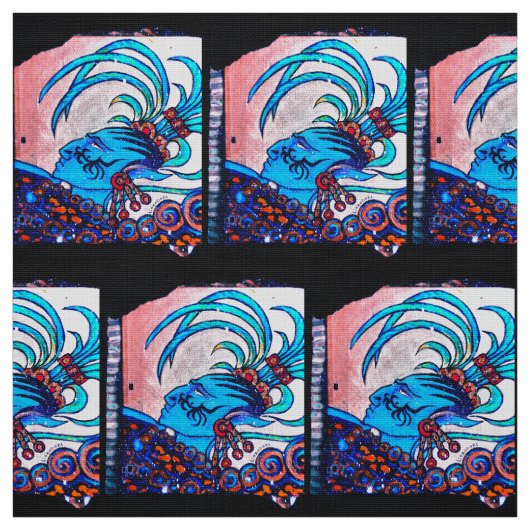 Maya Elf: Missachtung Stoff (Muster)