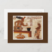 Maya Frothed Chocolate Postkarte (Vorne/Hinten)