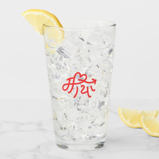 Maya Glas (Vorderseite Ice)