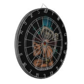 Maya God Dartscheibe (Vorderseite Links)