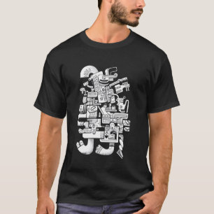 Maya God Maythology Ancient Symbol Ek Chuah T-Shirt