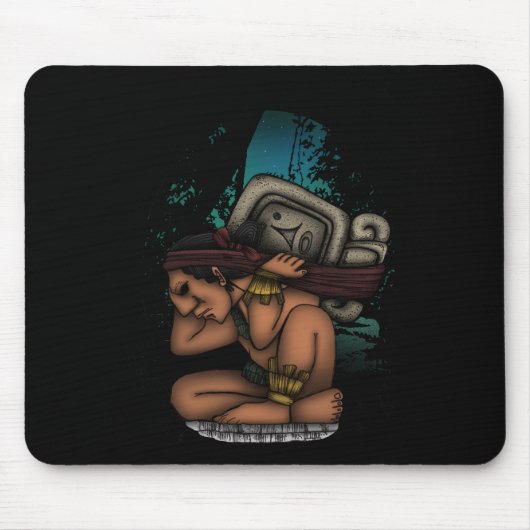 Maya God Mousepad (Vorne)
