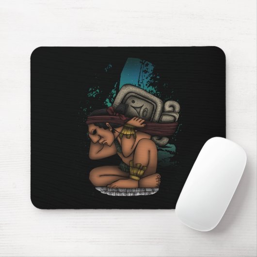 Maya God Mousepad (Mit Mouse)
