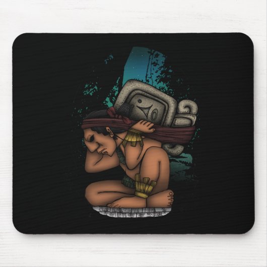 Maya God Mousepad (Vorne)