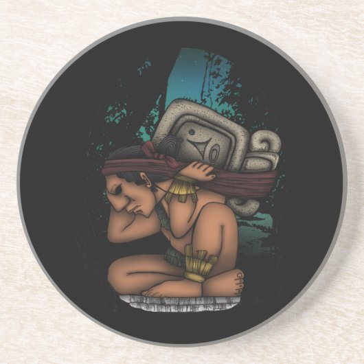 Maya God Untersetzer (Vorne)