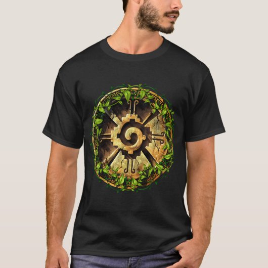 Maya Hunab Ku Symbol T-Shirt (Vorderseite)