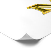 Maya-indische Kunst Poster (Ecke)