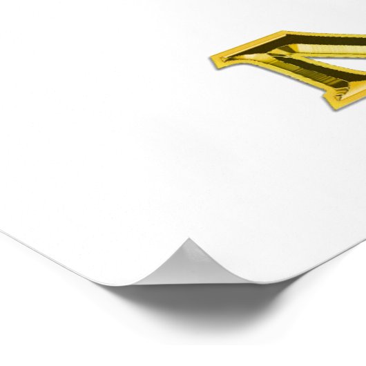 Maya-indische Kunst Poster (Ecke)