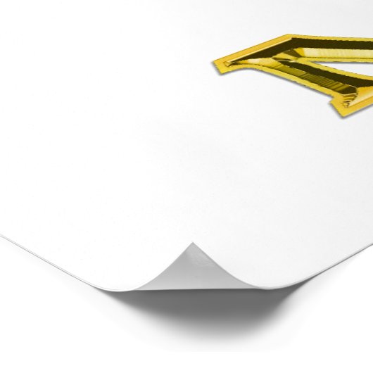 Maya-indische Kunst Poster (Ecke)