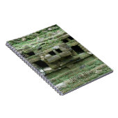 Maya Jaguar Temple Lamanai Belize Travel Journal Notizblock (Rechte Seite)