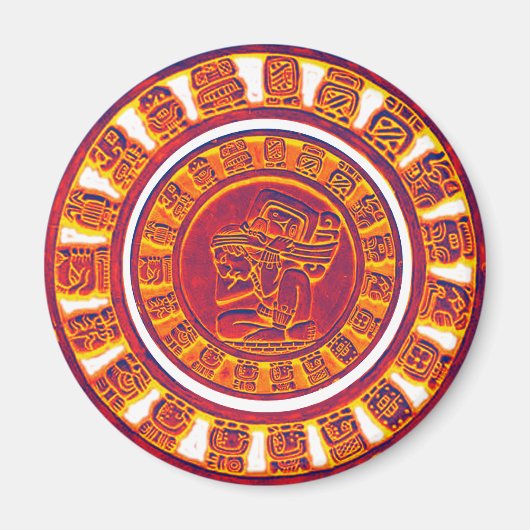 Maya-Kalender 2012 Magnet (Vorne)