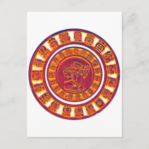 Maya-Kalender 2012 Postkarte