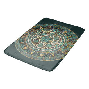 Maya-Kalender Badematte