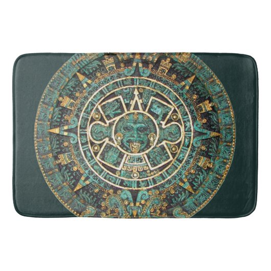 Maya-Kalender Badematte (Vorderseite)