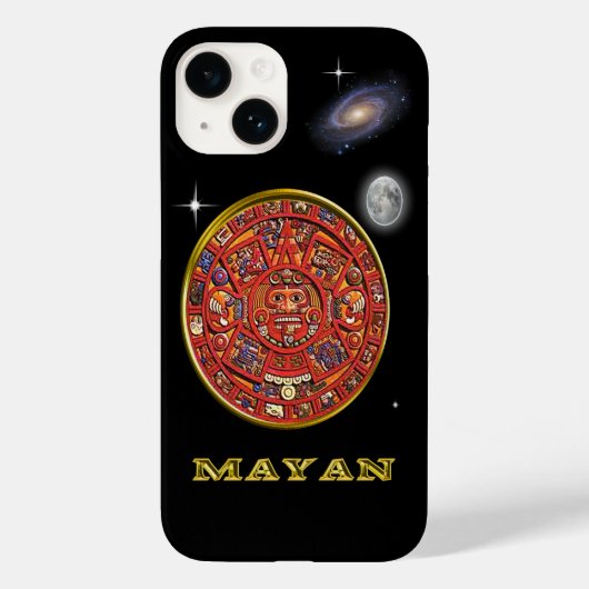 Maya-Kalender Case-Mate iPhone Hülle (Rückseite)